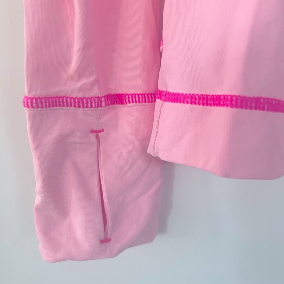 Lilly Pulitzer UPF 50+ Luxletics Renay Sunguard Pink lg sleeve top athletic S - Picture 7 of 8